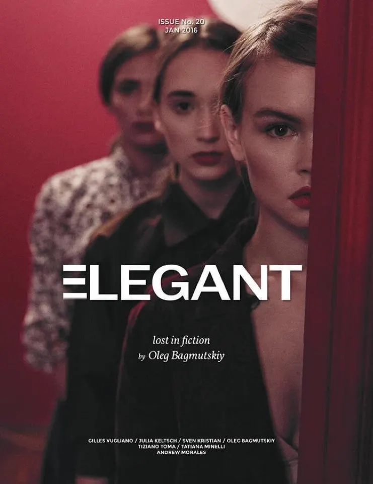 ELEGANT Magazine, Fashion #8: модель в студии