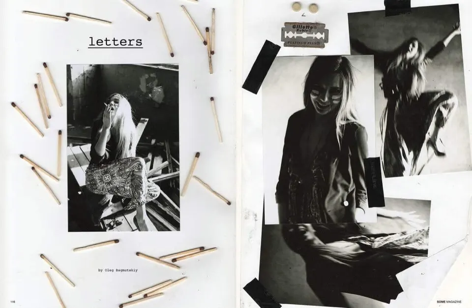 SOME Magazine, Issue 10: модель в светлом интерьере