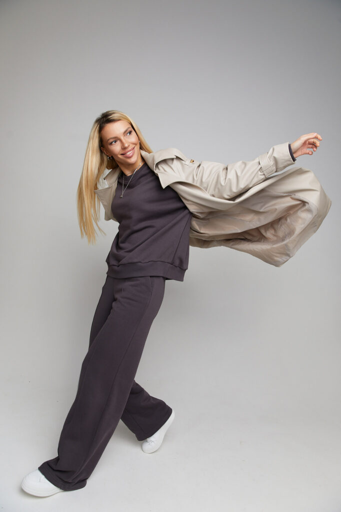 Съёмка одежды на моделях