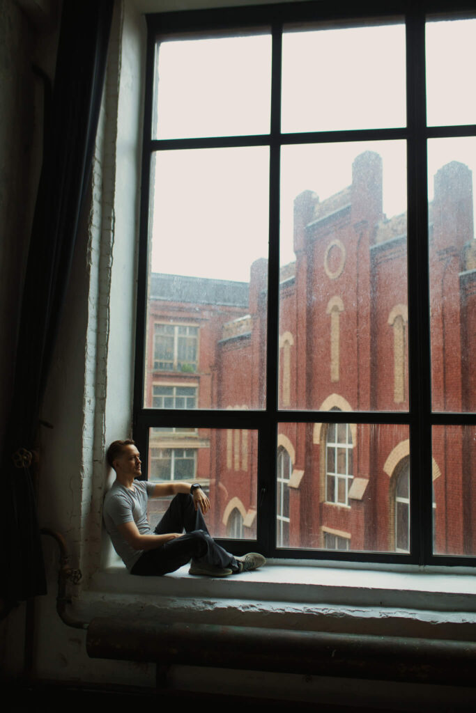 Мужская фотосессия в студии