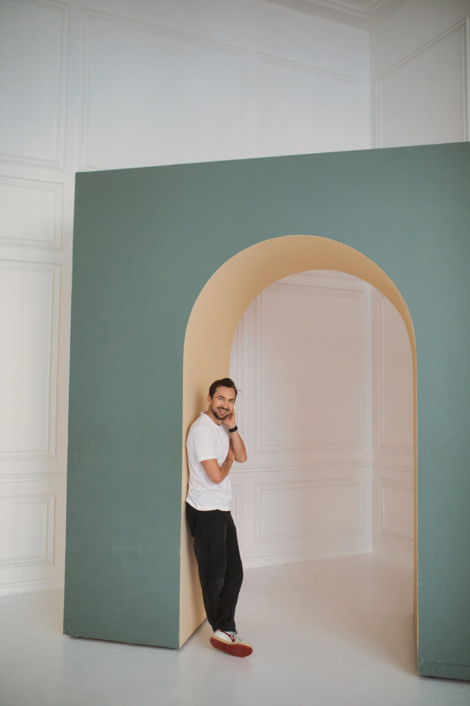 Мужская фотосессия в студии