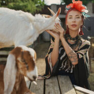 Фотосессия с козами