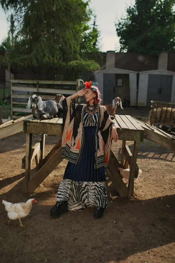 Фотосессия на ферме с козами, козья ферма Булатово