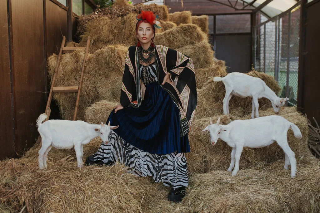 Фотосессия на ферме с козами, козья ферма Булатово