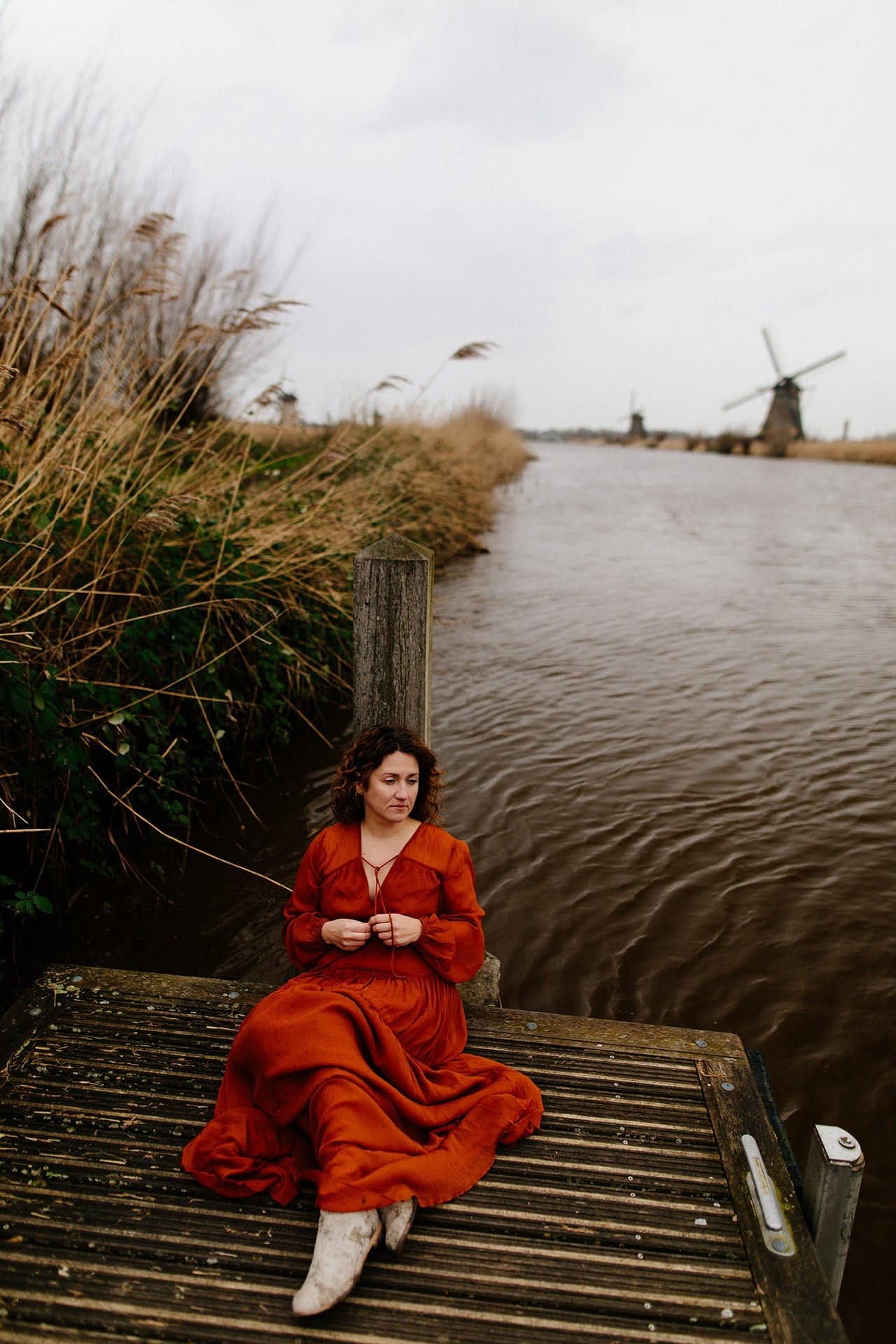 Photoshoot Kinderdijk Rotterdam Netherlands Windmills 2
