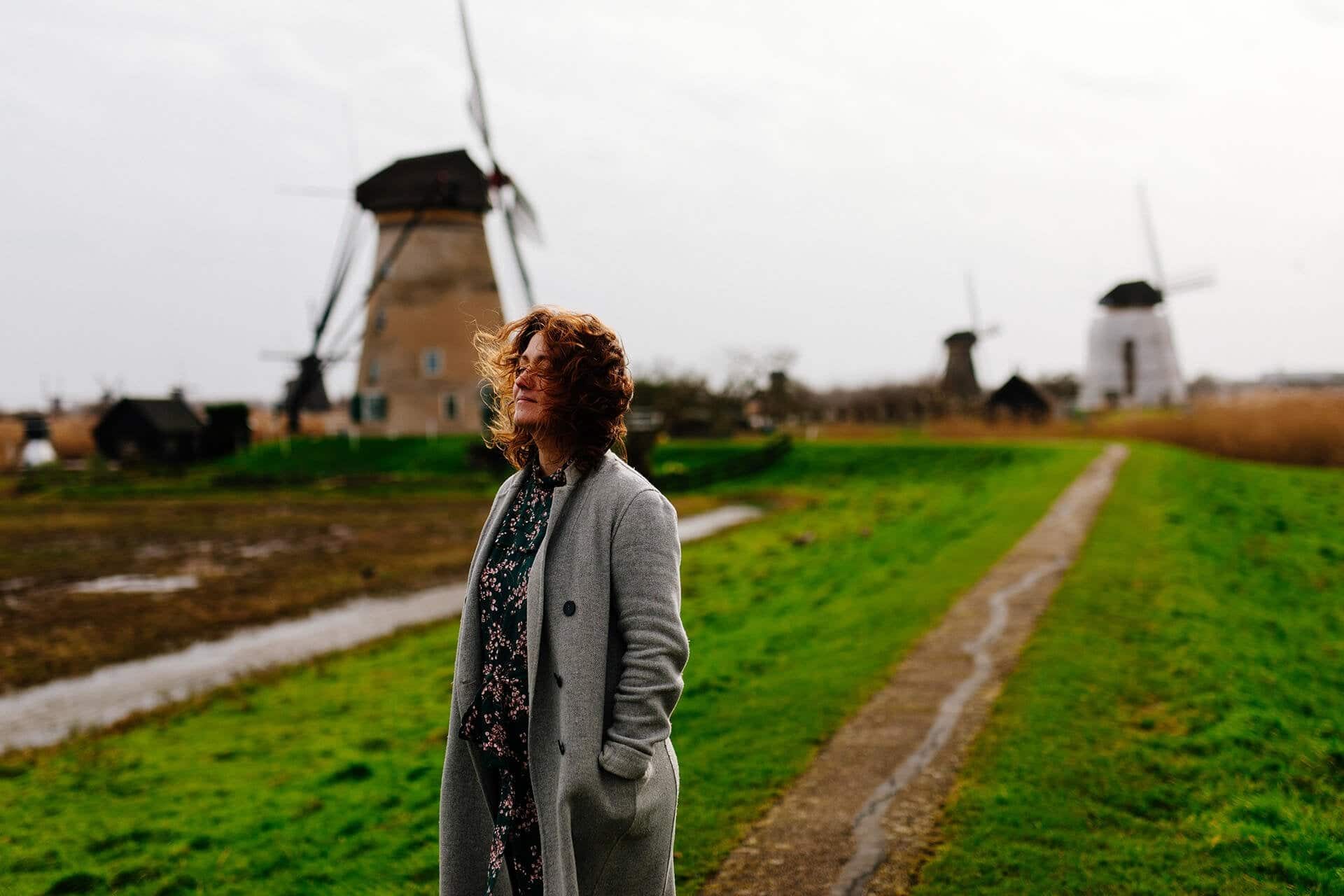 Photoshoot Kinderdijk Rotterdam Netherlands Windmills 5