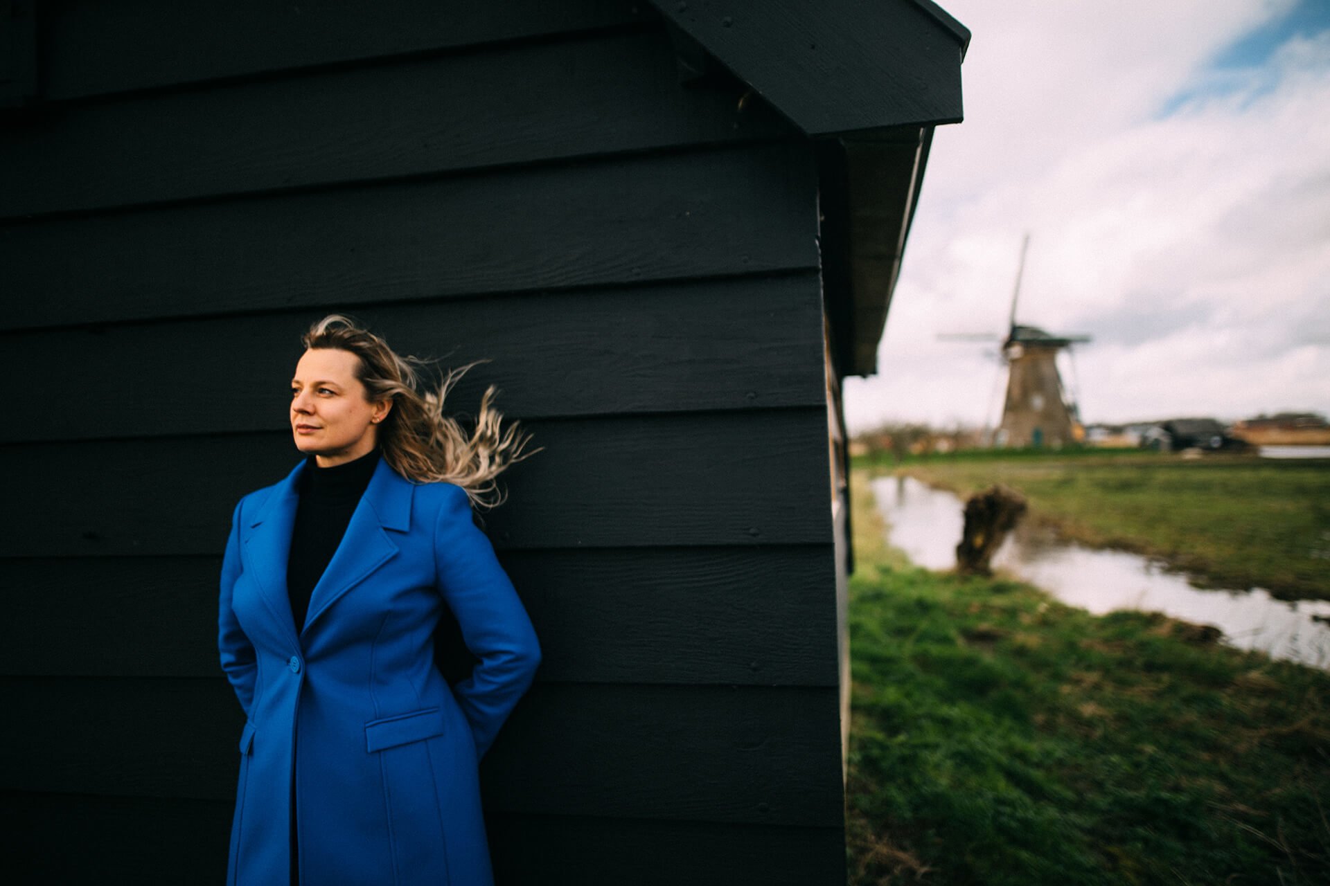 Photo Shoot Kinderdijk, Dutch Windmills, Portrait Photographer
