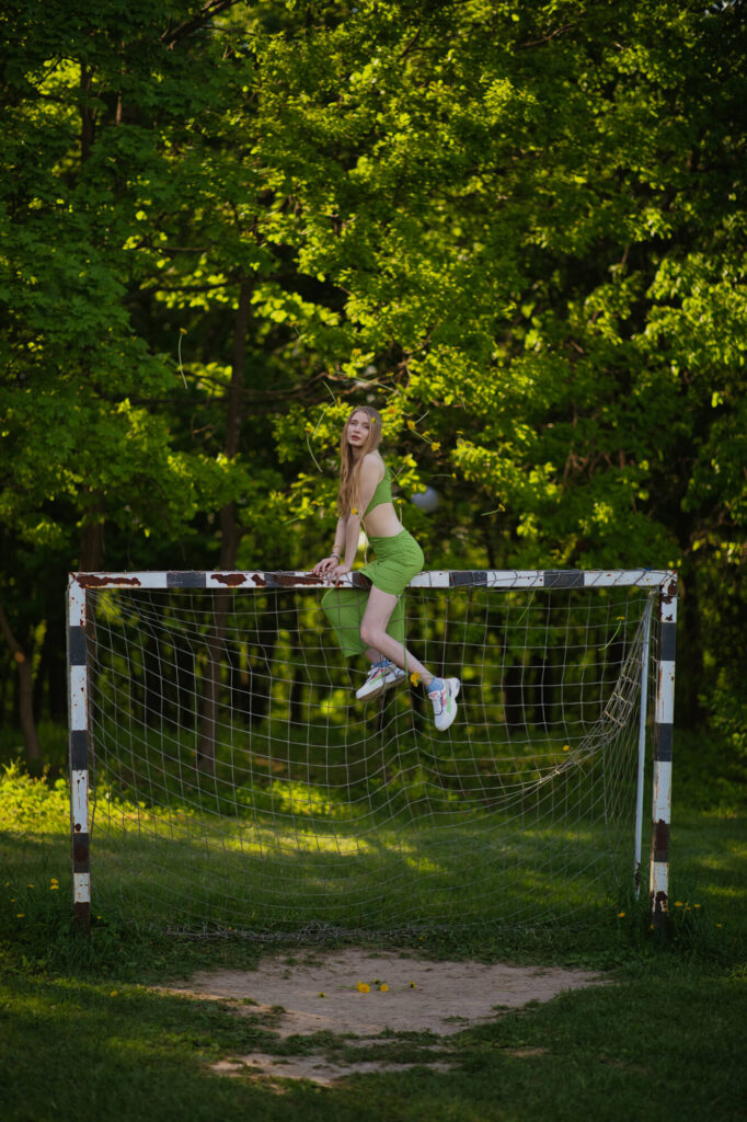 Фотосессия девушки на природе