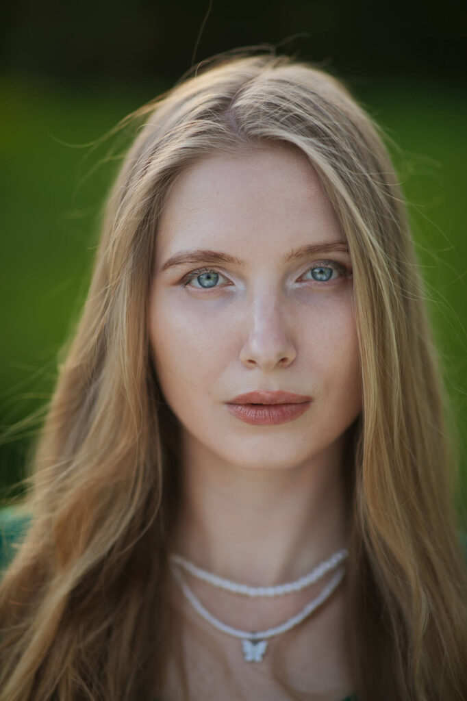 Фотосессия девушки на природе