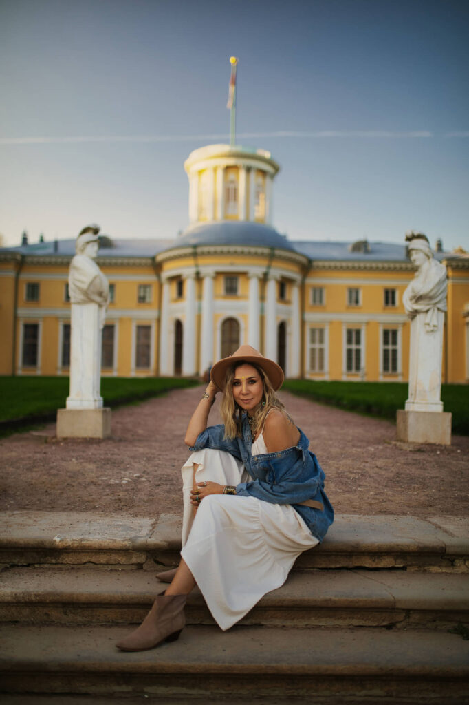 Фотосессия в усадьбе Архангельское