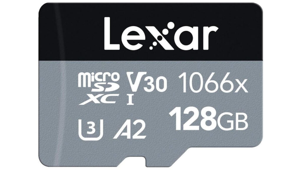 Карта памяти Lexar microSDXC 128GB 1066x, V30 A2 UHS-I