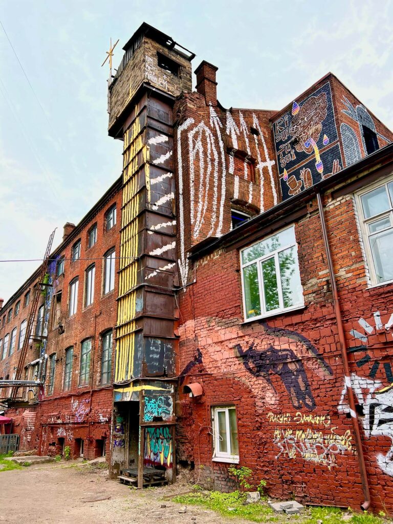 Места для фотосессии в Москве, арт-кластер ГАММА