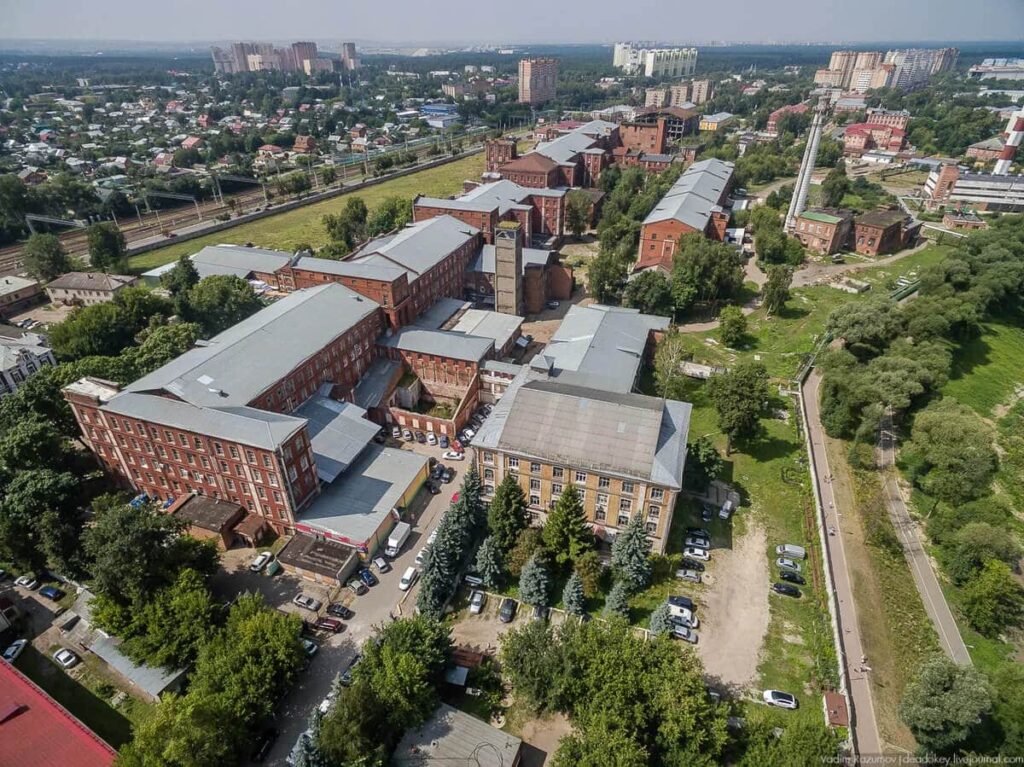 Места для фотосессии в Москве, текстильная фабрика Красное Знамя