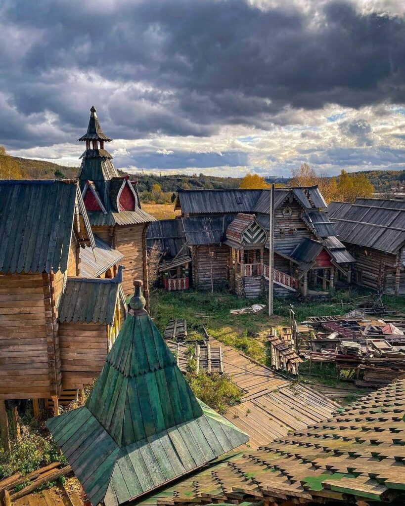 Места для фотосессии в Москве, киногород Последний богатырь