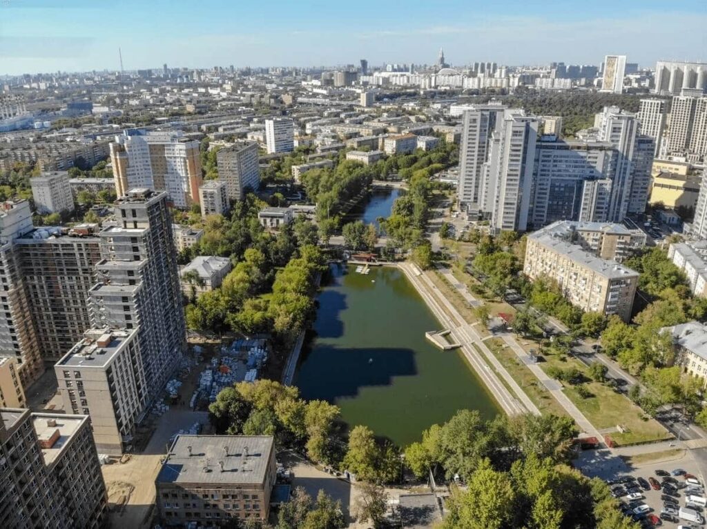 Места для фотосессии в Москве, Красногвардейские пруды