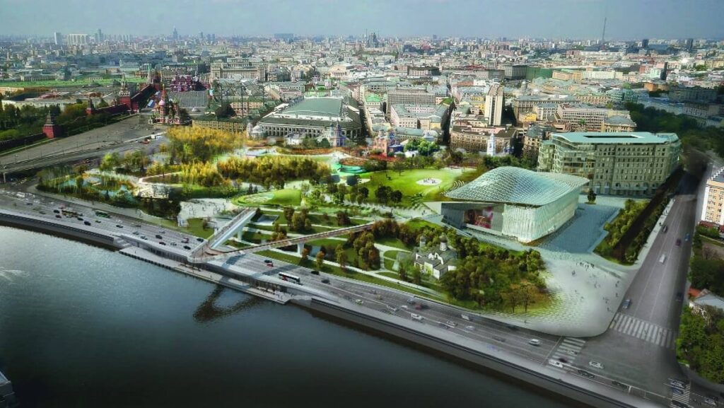 Места для фотосессии в Москве, парк Зарядье