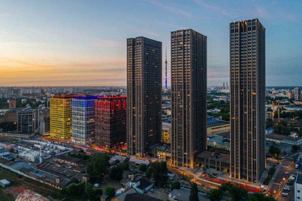 Места для фотосессии в Москве, Савёловский Сити