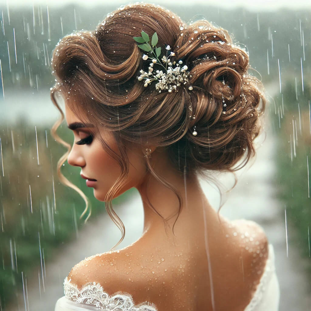 Свадебная укладка